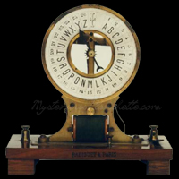 A Dial Telegraph popular at the time of Pease's invention, 1840s-50s