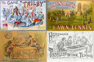 An assortment of E.I.H games 1880-1890