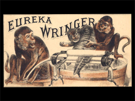 Gilman Moulton Eureka Wringer Ad, 1870