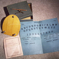 Weyers Brothers "Ouija-Planchette Combination" Complete Set, likely 1920s